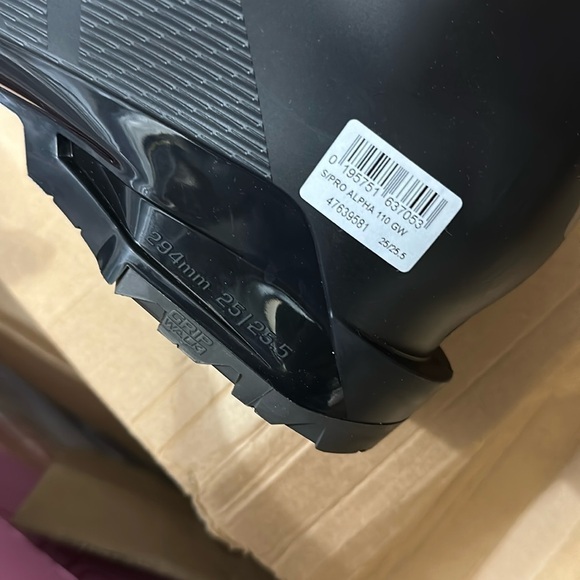 Salomon S/Pro Alpha 110 Ski Boot 2023 New in Box Size 25.5 - Picture 8 of 12